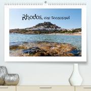 Rhodos, eine Sonneninsel (Premium, hochwertiger DIN A2 Wandkalender 2023, Kunstdruck in Hochglanz)