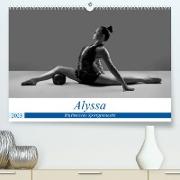 Rhythmisch Sportgymnastik - Alyssa (Premium, hochwertiger DIN A2 Wandkalender 2023, Kunstdruck in Hochglanz)