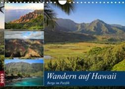Wandern auf Hawaii - Berge im Pazifik (Wandkalender 2023 DIN A4 quer)