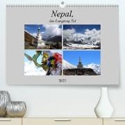Nepal, das Langtang Tal (Premium, hochwertiger DIN A2 Wandkalender 2023, Kunstdruck in Hochglanz)