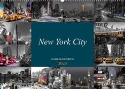 New York City - Color Glam Edition (Wandkalender 2023 DIN A2 quer)