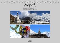 Nepal, das Langtang Tal (Tischkalender 2023 DIN A5 quer)