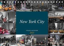 New York City - Color Glam Edition (Tischkalender 2023 DIN A5 quer)
