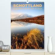 Schottland: Highlands und die Isle of Skye (Premium, hochwertiger DIN A2 Wandkalender 2023, Kunstdruck in Hochglanz)