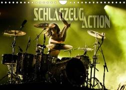 Schlagzeug Action (Wandkalender 2023 DIN A4 quer)