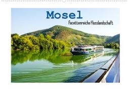 Mosel - facettenreiche Flusslandschaft (Wandkalender 2023 DIN A2 quer)