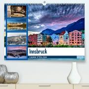Innsbruck - Capital of the AlpsAT-Version (Premium, hochwertiger DIN A2 Wandkalender 2023, Kunstdruck in Hochglanz)