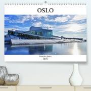 Oslo - Norwegen (Premium, hochwertiger DIN A2 Wandkalender 2023, Kunstdruck in Hochglanz)