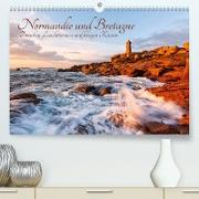 Normandie und Bretagne: Zwischen Leuchttürmen und felsigen Küsten (Premium, hochwertiger DIN A2 Wandkalender 2023, Kunstdruck in Hochglanz)