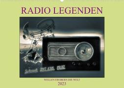 RADIO LEGENDEN (Wandkalender 2023 DIN A2 quer)