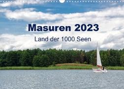 Masuren 2023 - Land der 1000 Seen (Wandkalender 2023 DIN A3 quer)