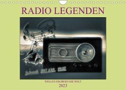 RADIO LEGENDEN (Wandkalender 2023 DIN A4 quer)