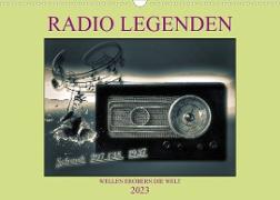 RADIO LEGENDEN (Wandkalender 2023 DIN A3 quer)