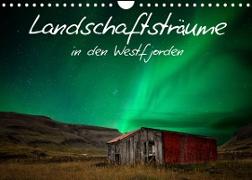 Landschaftsträume in den Westfjorden (Wandkalender 2023 DIN A4 quer)