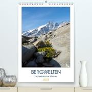 BergweltenAT-Version (Premium, hochwertiger DIN A2 Wandkalender 2023, Kunstdruck in Hochglanz)