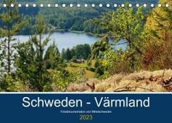 Schweden - Värmland (Tischkalender 2023 DIN A5 quer)