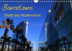 Barcelona - Stadt des Modernisme (Wandkalender 2023 DIN A4 quer)