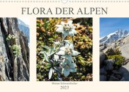 Flora der Alpen (Wandkalender 2023 DIN A3 quer)