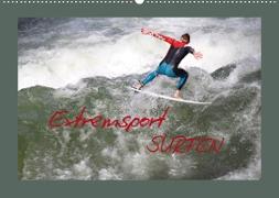 Extremsport Surfen (Wandkalender 2023 DIN A2 quer)