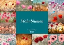 Mohnblumen - Fotografie mit Magie (Wandkalender 2023 DIN A2 quer)