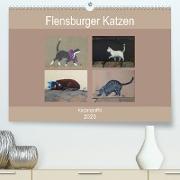 Flensburger Katzen (Premium, hochwertiger DIN A2 Wandkalender 2023, Kunstdruck in Hochglanz)