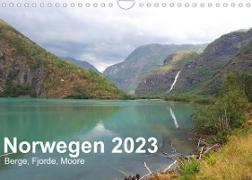 Norwegen 2023 - Berge, Fjorde, Moore (Wandkalender 2023 DIN A4 quer)