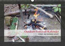 Outdoor-Survival-Kalender (Wandkalender 2023 DIN A3 quer)