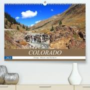 COLORADO Berge, Minen und Ruinen (Premium, hochwertiger DIN A2 Wandkalender 2023, Kunstdruck in Hochglanz)