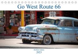 Go west Route 66 (Tischkalender 2023 DIN A5 quer)