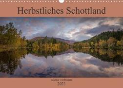 Herbstliches Schottland (Wandkalender 2023 DIN A3 quer)