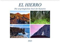El Hierro - Die ursprünglichste Insel der Kanaren (Wandkalender 2023 DIN A2 quer)