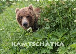 Aug in Aug mit den Braunbären in Kamtschatka (Wandkalender 2023 DIN A2 quer)