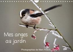 Mes anges au jardin (Calendrier mural 2023 DIN A4 horizontal)