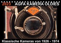 AGFA KAMERA OLDIES Klassische Kameras von 1926 - 1974 (Tischkalender 2023 DIN A5 quer)
