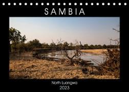 Sambia "Das wirkliche Afrika" (Tischkalender 2023 DIN A5 quer)