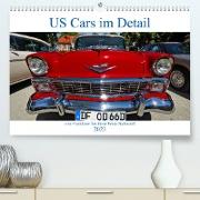 US Cars im Detail vom Frankfurter Taxifahrer Petrus Bodenstaff (Premium, hochwertiger DIN A2 Wandkalender 2023, Kunstdruck in Hochglanz)