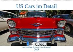 US Cars im Detail vom Frankfurter Taxifahrer Petrus Bodenstaff (Wandkalender 2023 DIN A2 quer)