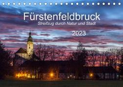 Fürstenfeldbruck - Streifzug durch Natur und Stadt (Tischkalender 2023 DIN A5 quer)