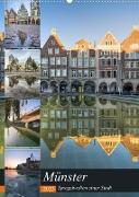 Münster - Spiegelwelten einer Stadt (Wandkalender 2023 DIN A2 hoch)