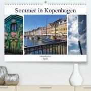 Sommer in Kopenhagen (Premium, hochwertiger DIN A2 Wandkalender 2023, Kunstdruck in Hochglanz)