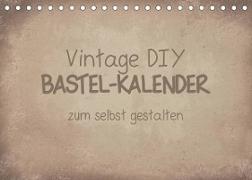 Vintage DIY Bastel-Kalender (Tischkalender 2023 DIN A5 quer)