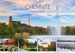 Chemnitz - Stadt und Natur (Wandkalender 2023 DIN A2 quer)