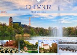 Chemnitz - Stadt und Natur (Wandkalender 2023 DIN A3 quer)