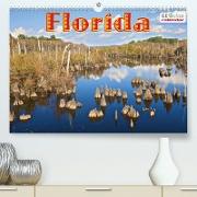 GEOclick calendar: Florida (Premium, hochwertiger DIN A2 Wandkalender 2023, Kunstdruck in Hochglanz)