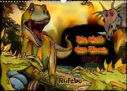 Die Welt der Dinos 2023 (Wandkalender 2023 DIN A3 quer)