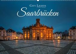 City Lights Saarbrücken (Wandkalender 2023 DIN A2 quer)