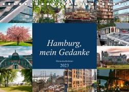 Hamburg, mein Gedanke (Tischkalender 2023 DIN A5 quer)