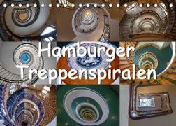 Hamburger Treppenspiralen (Tischkalender 2023 DIN A5 quer)
