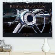 Klassische Automobile - Lenkräder und Armaturen (Premium, hochwertiger DIN A2 Wandkalender 2023, Kunstdruck in Hochglanz)