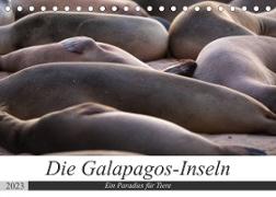 Galapagos-Inseln - Ein Paradies für Tiere (Tischkalender 2023 DIN A5 quer)